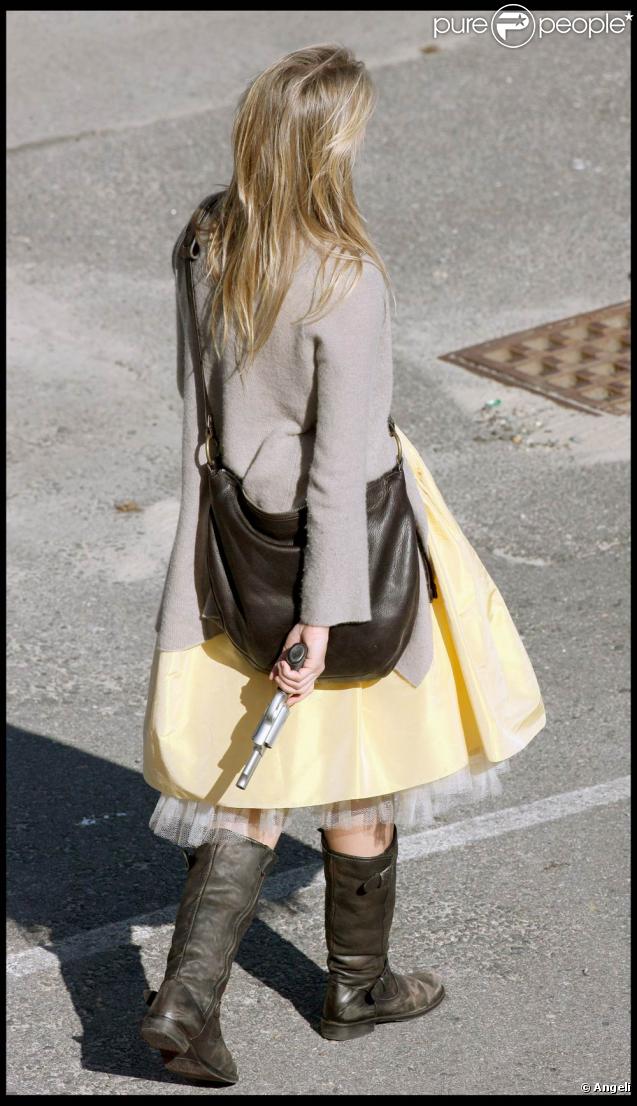 Cameron Diaz sur le tournage de  Wichita , à Boston, le 12 octobre 2009 !