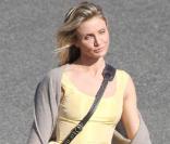 Cameron Diaz sur le tournage de  Wichita , à Boston, le 12 octobre 2009 !