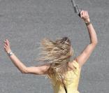 Cameron Diaz sur le tournage de  Wichita , à Boston, le 12 octobre 2009 !