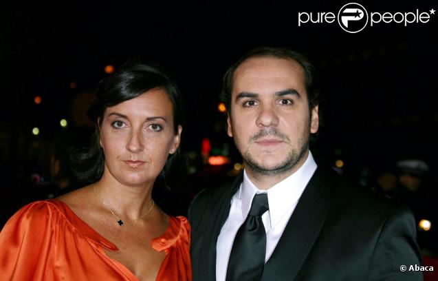 François-Xavier Demaison et sa compagne 