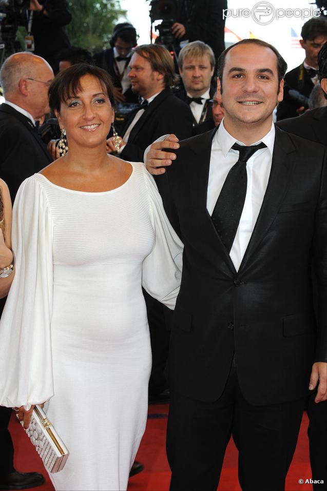 François-Xavier Demaison et sa compagne Emmanuelle 