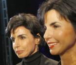 Rachida Dati inaugure sa statue, au musée Grévin. 13 octobre 2009