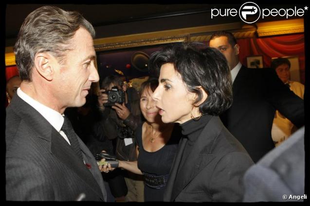 François Sarkozy à l'inauguration de la statue de Rachida Dati, au musée Grévin. 13 octobre 2009