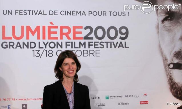 Marie Génin à l'inauguration du festival Lumière 2009, le 13 octobre à Lyon.