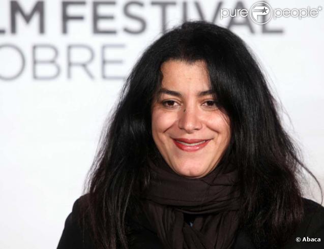 Marjane Satrapi à l'inauguration du festival Lumière 2009, le 13 octobre à Lyon.