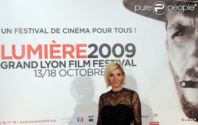 Clotilde Courau à l'inauguration du festival Lumière 2009, le 13 octobre à Lyon.