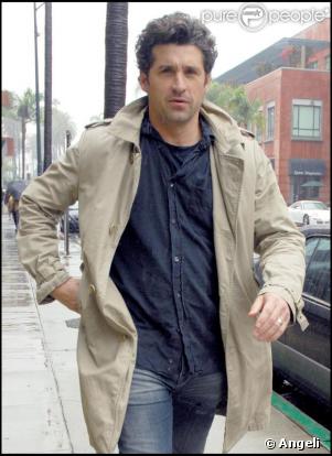 Patrick Dempsey sort de chez son médecin, à Beverly Hills. 14/10/09