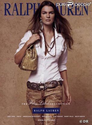 La ravissante Filippa Hamilton, ex-égérie de Ralph Lauren.