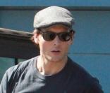 Peter Facinelli et ses filles à Los Angeles le 17 octobre 2009 : l'aînée Luca joue un match de foot !