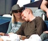 Anne-Charlotte Pontabry et son ex-compagnon Stéphane Porato (2001) 