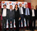 Simon Abkarian, Jalil Lesper, Cécile Chetail, Bernard Montiel, Mario Clemente, Sonia Rolland, Michael Peters, Gwendal Peizerat, Jean-Alain Boumsong, Djamel Bensalah et Julien Laferriere pour l'association Maïsha à Lyon le 18 octobre 2009
