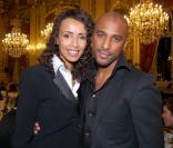 Sonia Rolland et Stomy Bugsy lors du gala de charité organisé par l'association Maïsha à Lyon le 18 octobre 2009