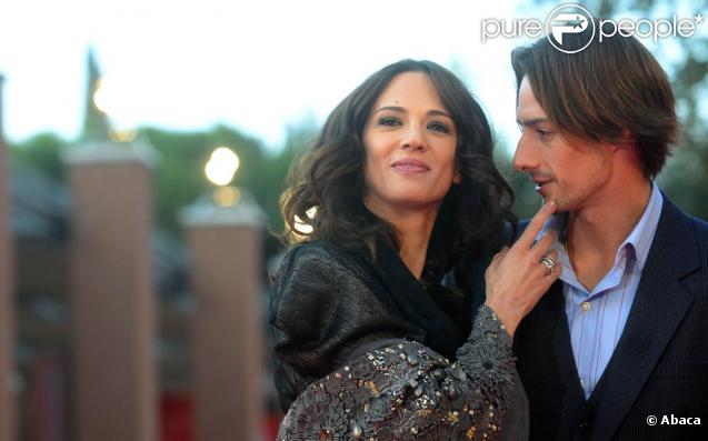 La très glamour Asia Argento et Michele Civetta, à l'occasion de l'avant-première de  Dream Rush , dans le cadre du 4e Festival International du Film de Rome, le 19 octobre 2009 !