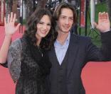 La ravissante Asia Argento et Michele Civetta, à l'occasion de l'avant-première de Dream Rush, dans le cadre du 4e Festival International du Film de Rome, le 19 octobre 2009 !