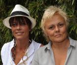 Muriel Robin et sa compagne Anne Le Nen