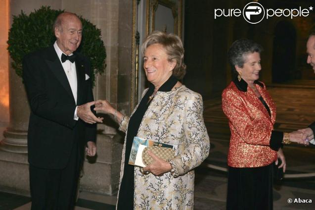 Bernadette Chirac et VGE en 2000