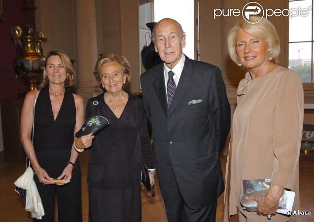 Bernadette Chirac et VGE en 2005