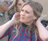 Hilary Duff sur le tournage de son prochain film  The Business Of Falling In Love , le 20 octobre 2009