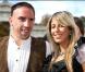 Franck Ribéry et sa femme Wahiba 