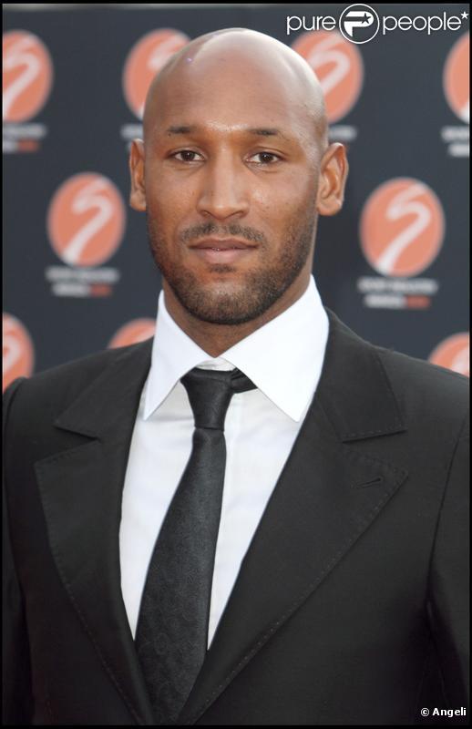 Le footballeur français Nicolas Anelka 