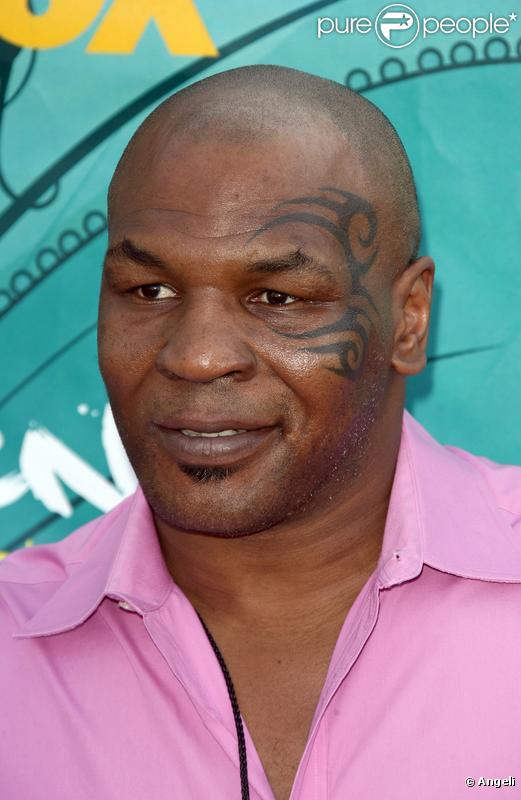 Le boxer Mike Tyson 