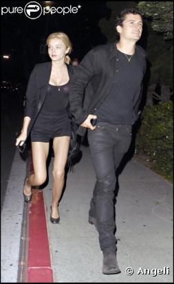 Les amoureux Miranda Kerr et Orlando Bloom
