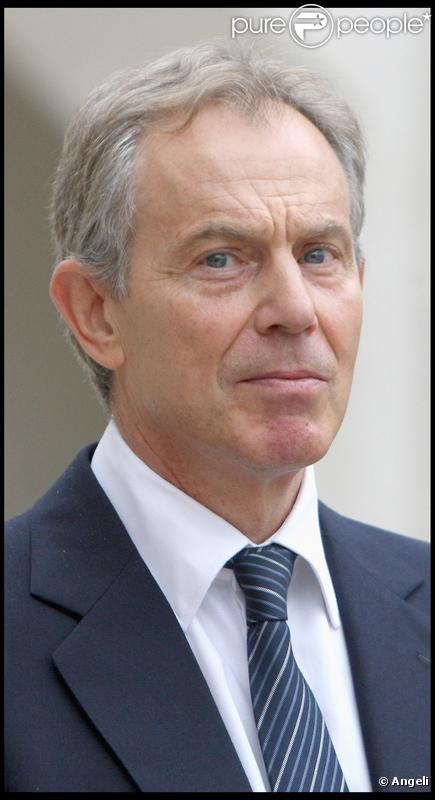 L'ancien premier ministre britannique Tony Blair 