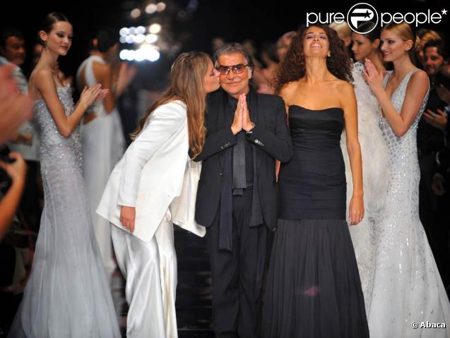 Roberto Cavalli et sa femme Eva Cavalli, à l'occasion du Fashionable Istanbul 2009, qui s'est tenu en Turquie, le 25 octobre 2009 !