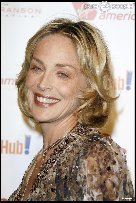 Sharon Stone lors de la soirée de charité Rock the Kasbah au profit de Virgin Unite et de la fondation de Eve Branson à Los Angeles le 26 octobre 2009