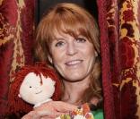 La duchesse d'York Sarah Ferguson a vendu les droits de ses livres pour une adaptation télé. Photocall à Londres le 23 octobre 2009