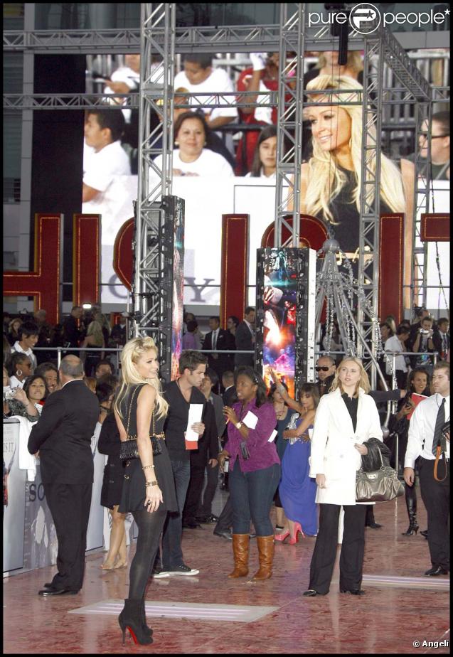 à l'avant-première de This is it à Los Angeles, le 27 octobre 2009. 