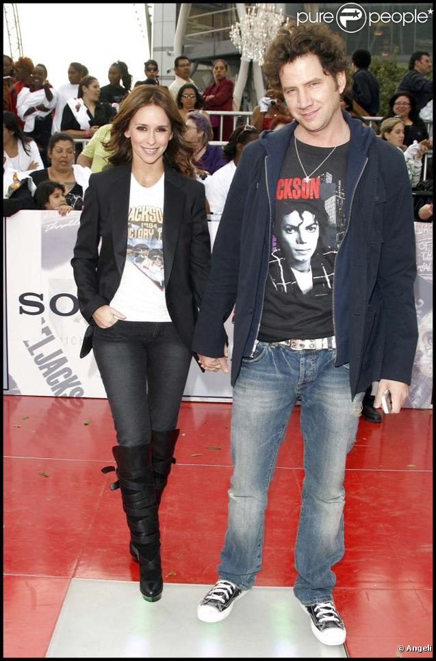 Jennifer Love Hewitt et son compagnon à l'avant-première de This is it à Los Angeles, le 27 octobre 2009. 