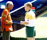 La bande-annonce d' Invictus , de Clint Eastwood.