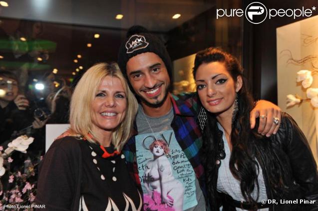 Léo et Emilie, en compagnie de Nelly, la propriétaire du restaurant  Oh ! Sushi  de Lyon Mercière.