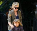 Michelle Williams et Matilda dans les rues de New York le 30 octobre