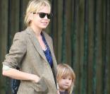 Michelle Williams et Matilda dans les rues de New York le 30 octobre