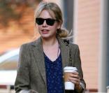 Michelle Williams et Matilda dans les rues de New York le 30 octobre