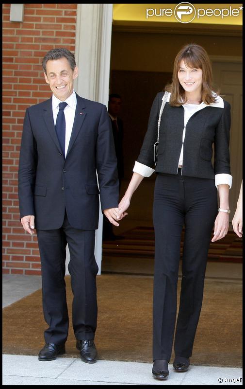 Nicolas Sarkozy et Carla Bruni