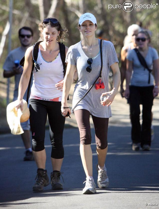 Jessica Biel à Los Angeles, 1er novembre 2009