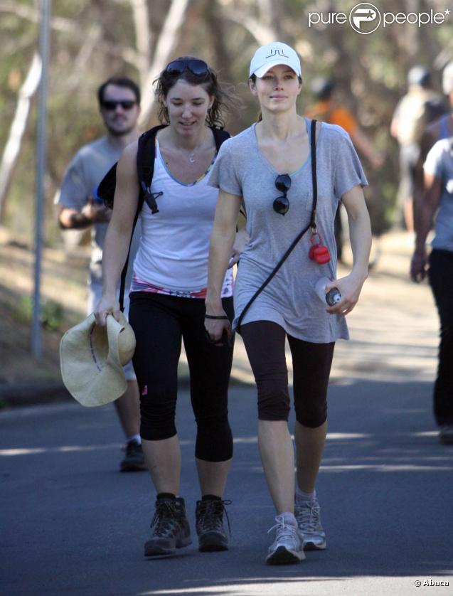 Jessica Biel à Los Angeles, 1er novembre 2009