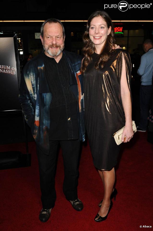 Terry Gilliam et sa compagne, à l'occasion de l'avant-première de L'Imaginarium du Docteur Parnassus, dans le cadre de l'AFI FEST 2009, à Los Angeles, le 2 novembre 2009 !