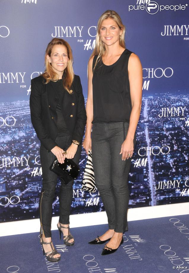 La chanteuse Sheryl Crow et la sportive  Gabrielle Reece assistaient hier à la soirée de lancement de la collection Jimmy Choo pour H&M.   