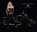 L'ancienne campagne pour Harley Davidson avec Marisa Miller...