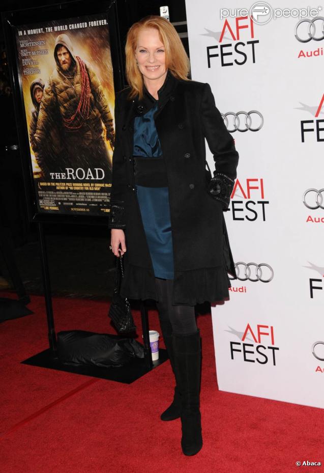 Marg Helgenberger lors de l'avant-première de  The Road , dans le cadre de l'AFI FEST, à Los Angeles, le 4 novembre 2009.