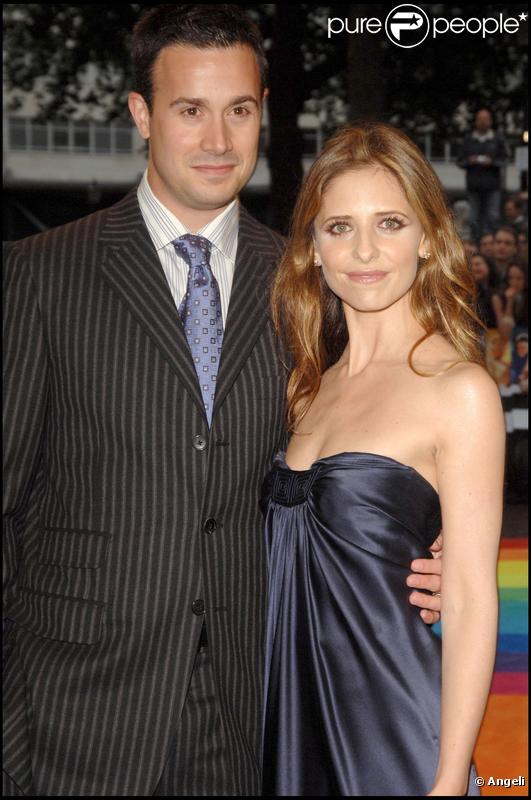 Sarah Michelle Gellar et son mari Freddie Prinze Jr.