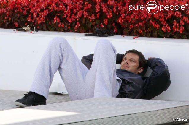 Paul Sculfor, à l'occasion du tournage de  Di Di Hollywood , de Bigas Luna, à Madrid, en octobre 2009.