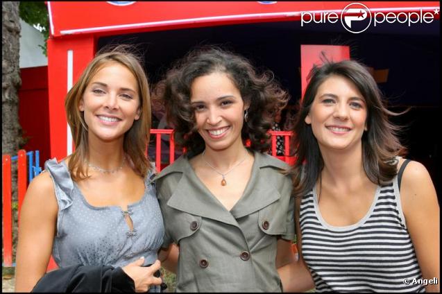Melissa Theuriau, Estelle Denis et Aïda Touihri