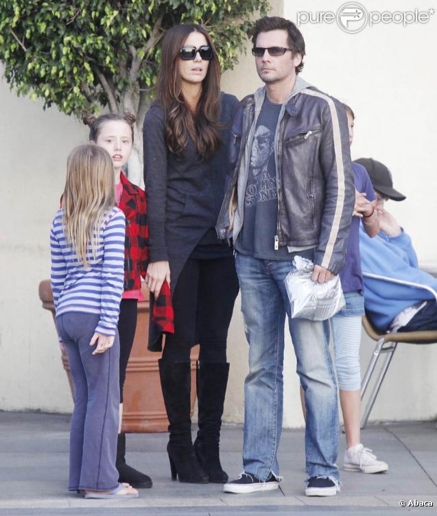 Kate Beckinsale de sortie à Los Angles en compagnie de sa famille