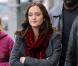 Leighton Meester à New York, sur le tournage de la saison trois de  Gossip Girl 