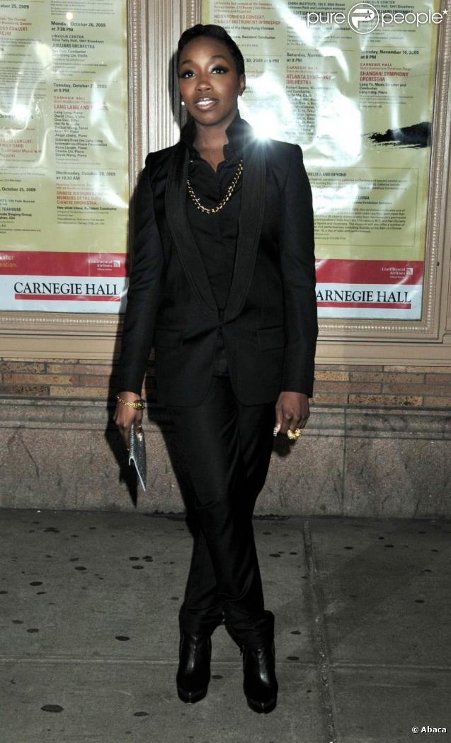 Estelle lors des Glamour women of the year Awards au Hall Carnegie à New York le 9 novembre 2009